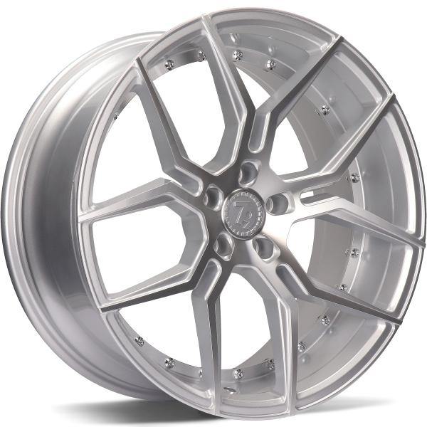 79Wheels SV-D SILVER POLISHED FACE 20*9 - D-elastikashop