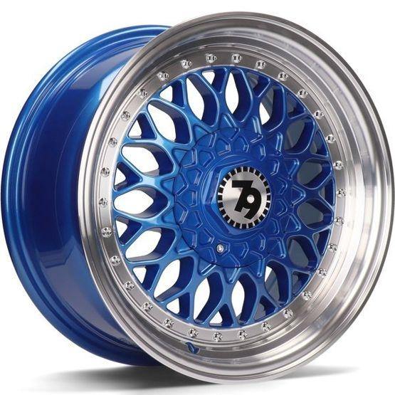 79Wheels SV-E BLUE POLISHED LIP 17*7,5 - D-elastikashop