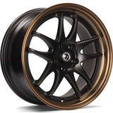 79Wheels SV-I MATT BLACK BRONZE LIP 17*8