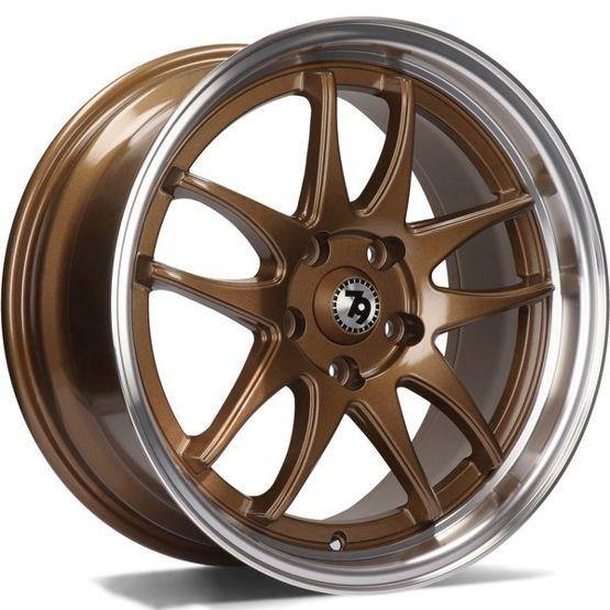 79Wheels SV-I BRONZE POLISHED LIP 16*7 - D-elastikashop