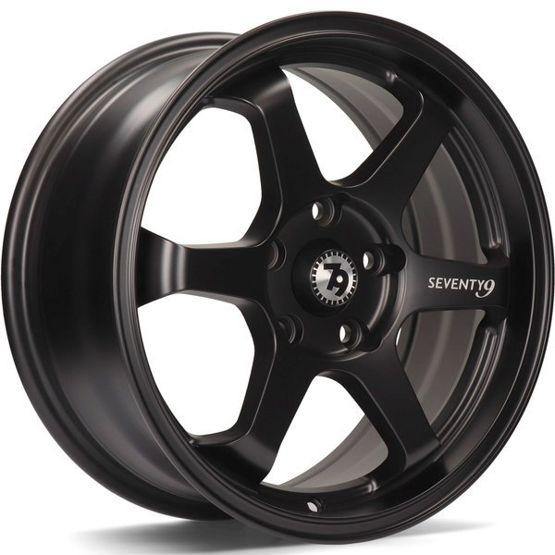 79Wheels SV-J MATT BLACK 16*7 - D-elastikashop