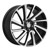Replica for RANGE ROVER 6141 Black Polish 22*9.5