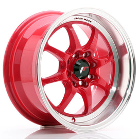 Japan Racing Wheels TF2 Red 15*7.5