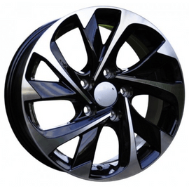 Replica for TOYOTA 1367 Black Polish 17*7 - D-elastikashop