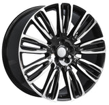 Replica for RANGE ROVER 9034 Black Polish 22*9.5