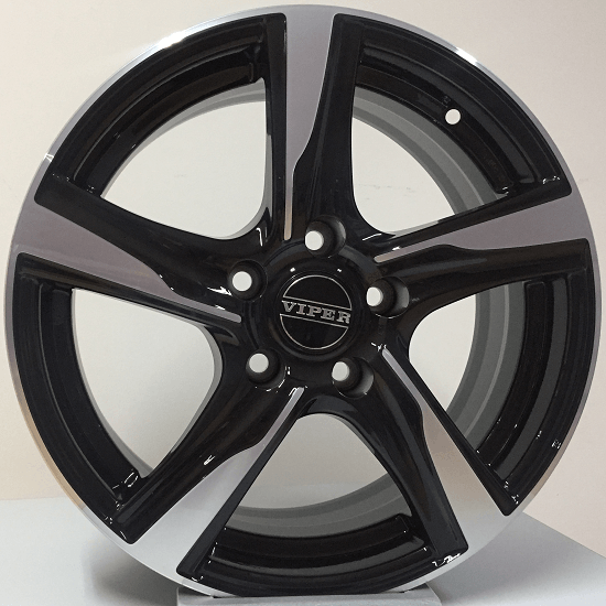 Viper Wheels Kiel Black Diamond 16*7 - D-elastikashop.gr