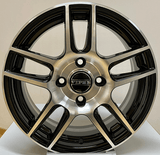 Viper Wheels V-47 Black Diamond 15*6