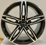 Viper Wheels Koln Black Diamond 17*7