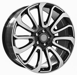 Replica for RANGE ROVER 1195 Black Polish 20*9.5 - D-elastikashop.gr