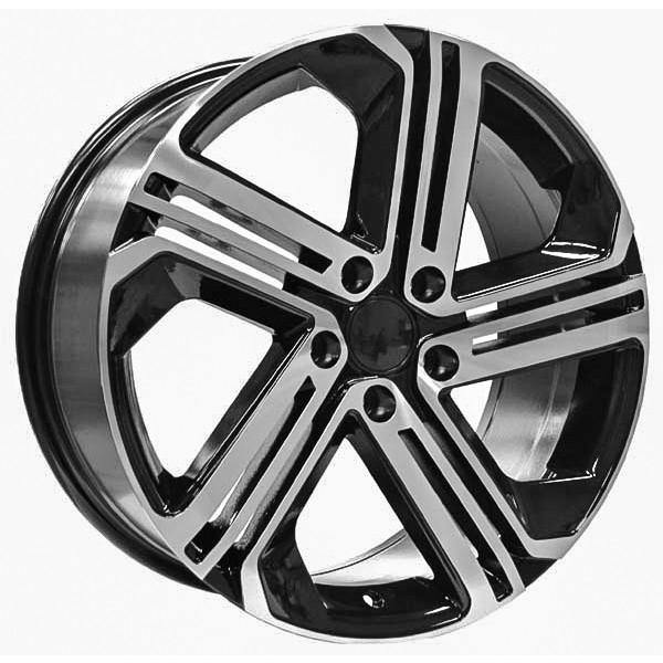 Replica for VW 5586 Black Polish 16*6.5 - D-elastikashop