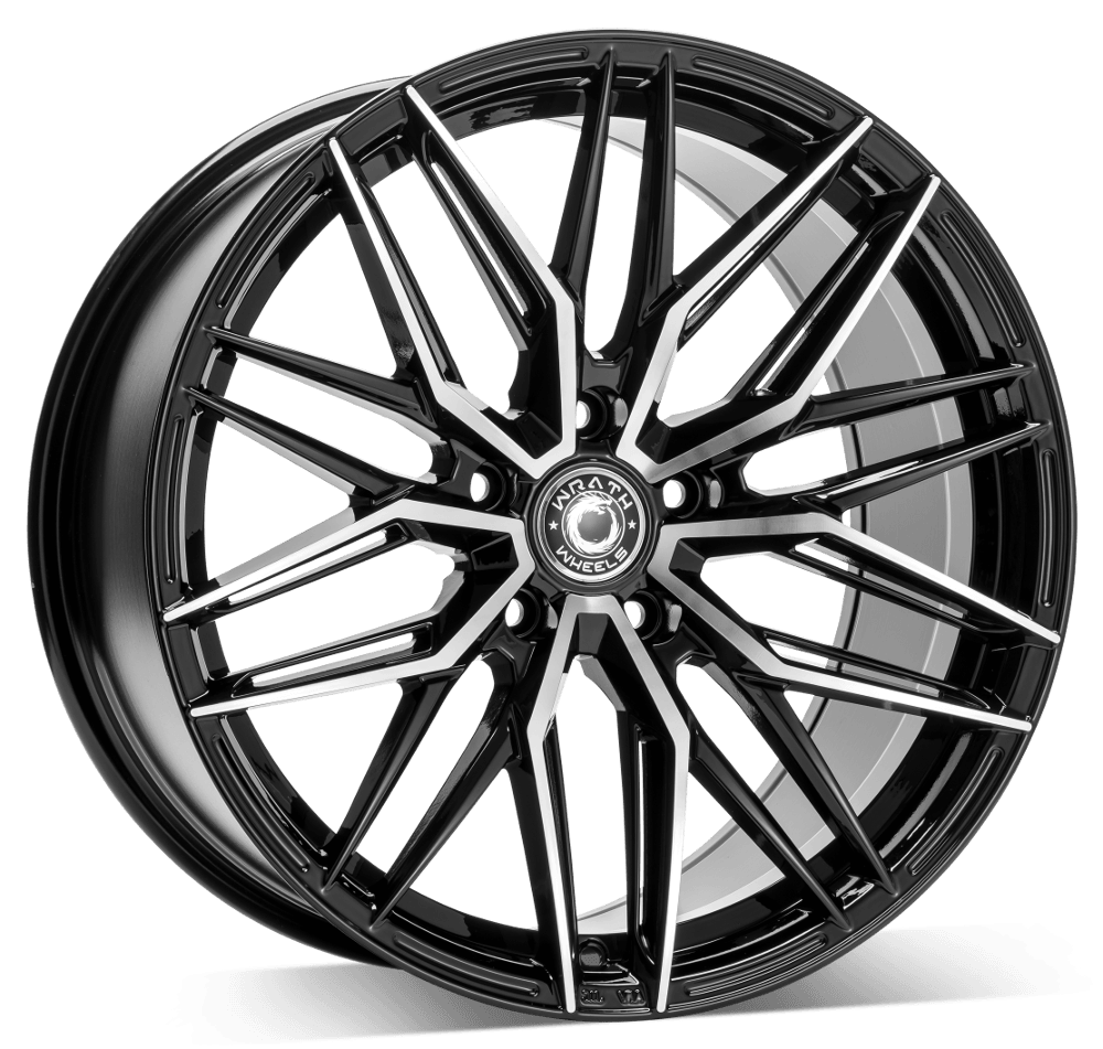 WrathWheels WF9 GLOSS BLACK POLISHED FACE 19*8,5 - D-elastikashop