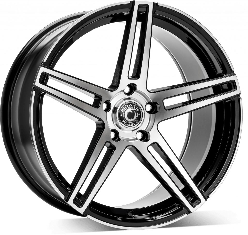 WrathWheels WF1 GLOSS BLACK POLISHED FACE 18*9 - D-elastikashop