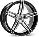 WrathWheels WF1 GLOSS BLACK POLISHED FACE 19*9,5